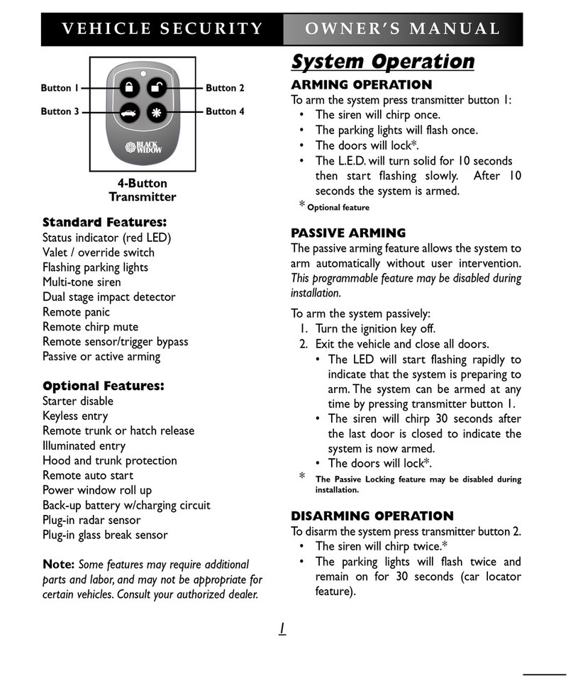 Black Widow BW 3150 owner's manual Black Widow BW 3150 owner's manual