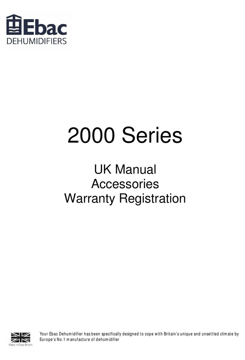 Ebac 2000 Series User manual