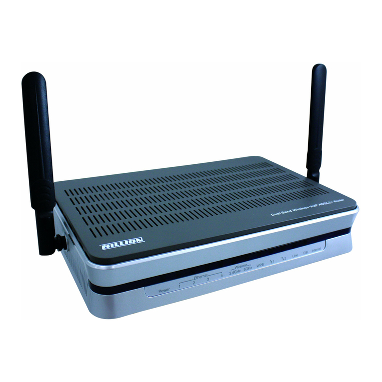 Billion BiPAC 7404VGOX quick start guide