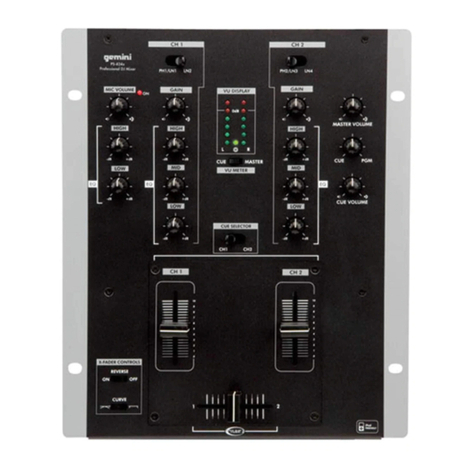 Gemini PS-424x User manual