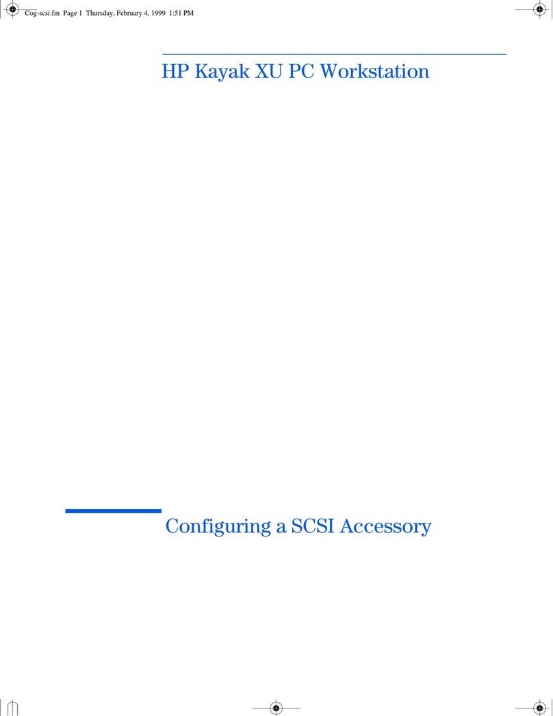 HP Kayak XU 04xx manual