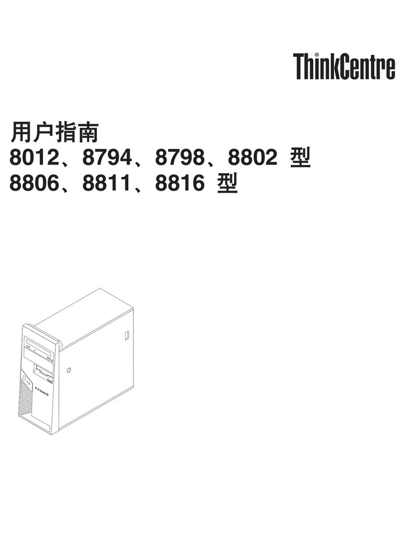 Lenovo ThinkCentre M55p User manual