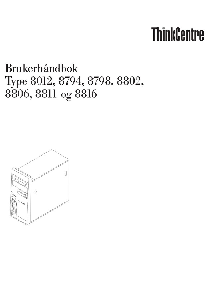 Lenovo ThinkCentre M55p User manual