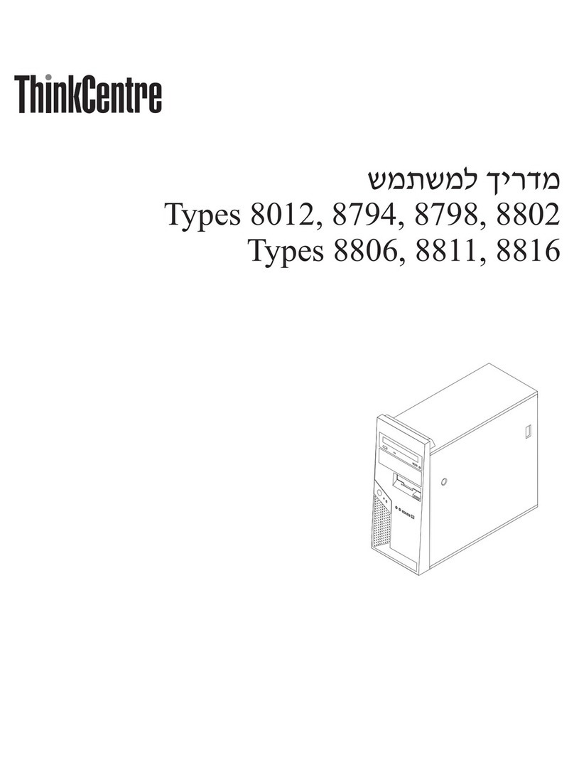 Lenovo ThinkCentre M55p User manual