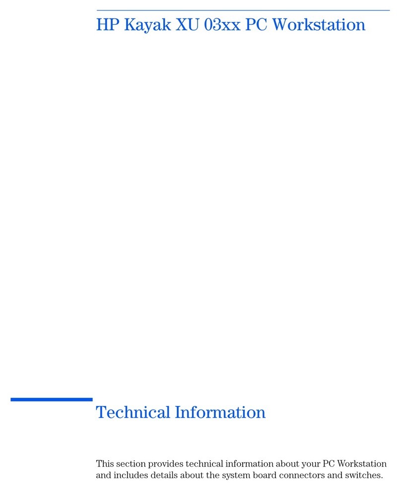 HP Kayak XU 03xx Manual
