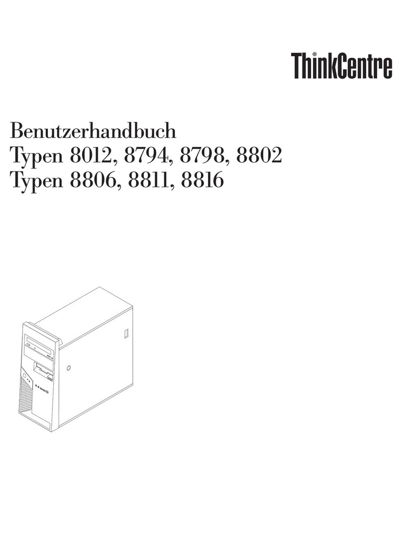 Lenovo ThinkCentre M55p Instructions for use