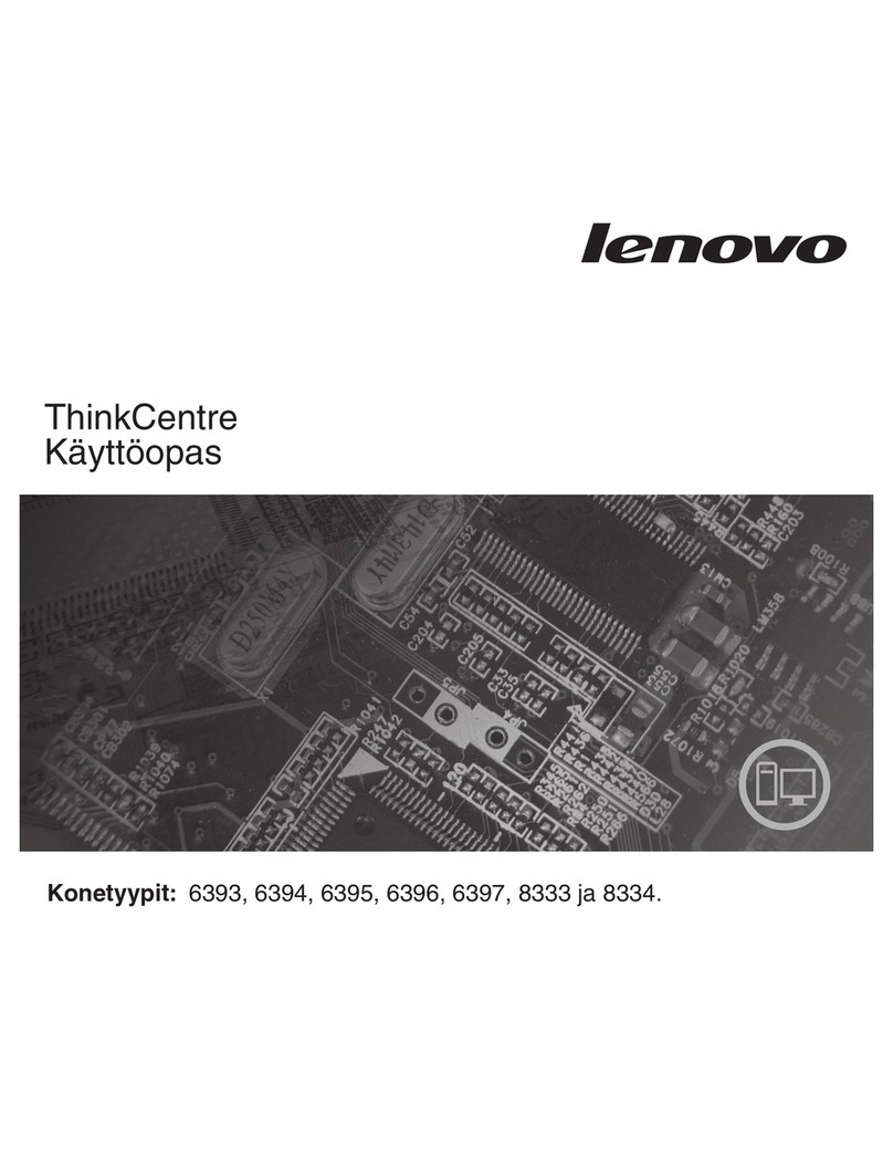 Lenovo ThinkCentre M57 Käyttöopas