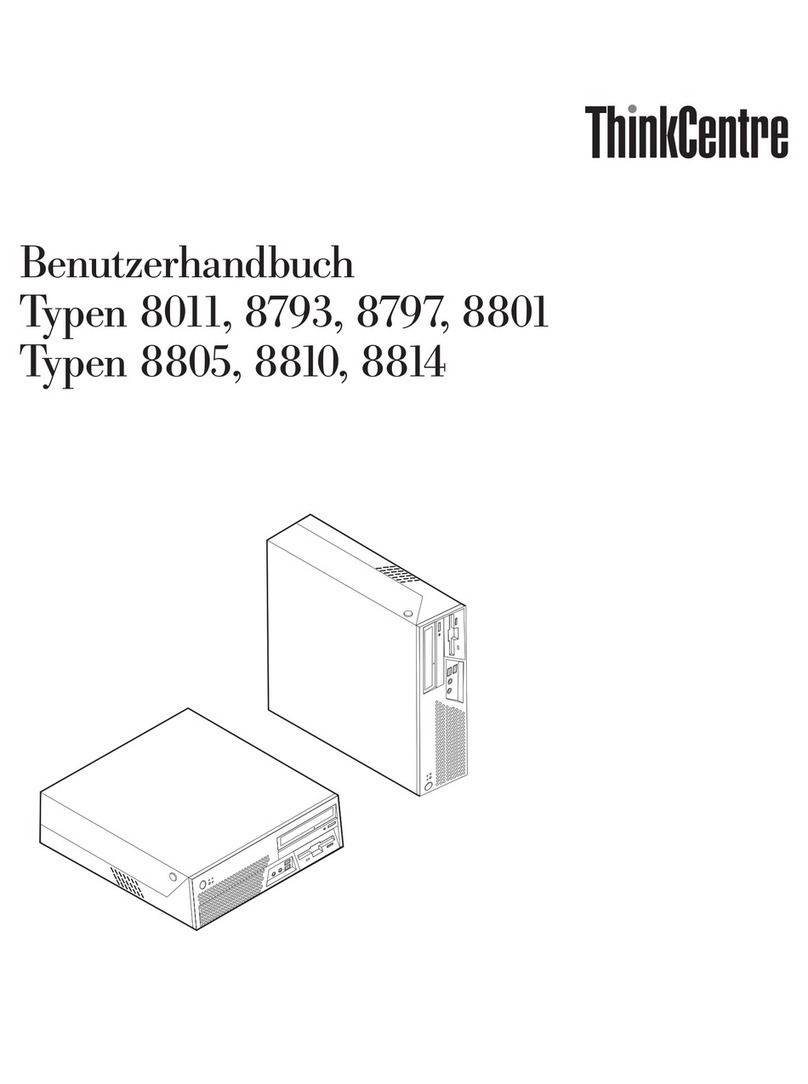 Lenovo ThinkCentre M55 Instructions for use