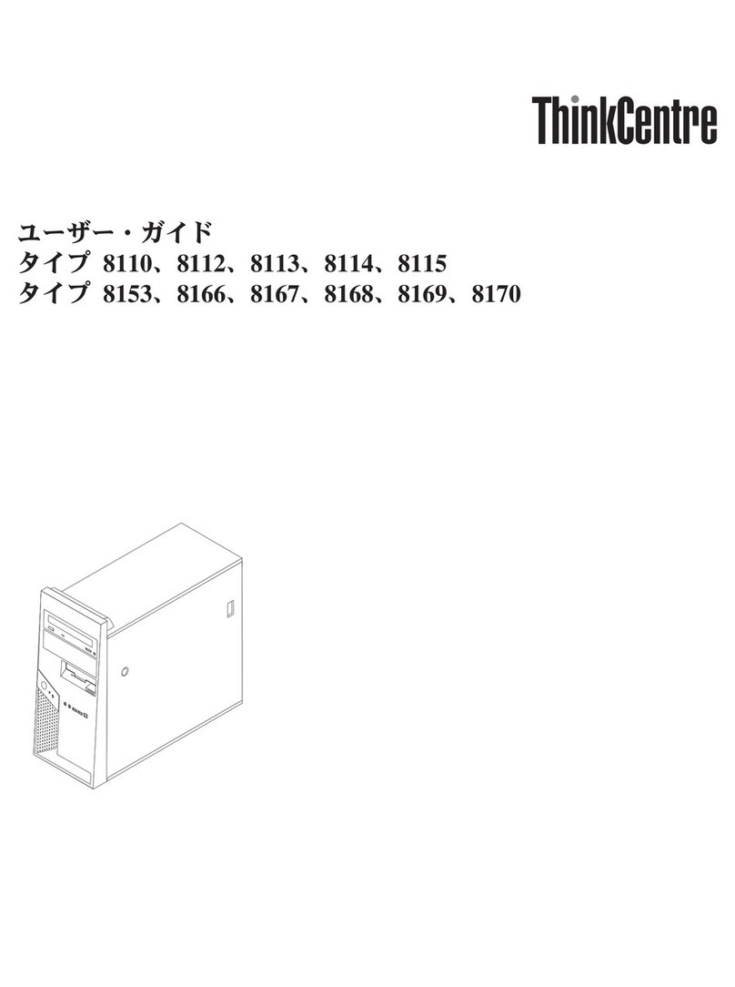 Lenovo ThinkCentre M52 User manual