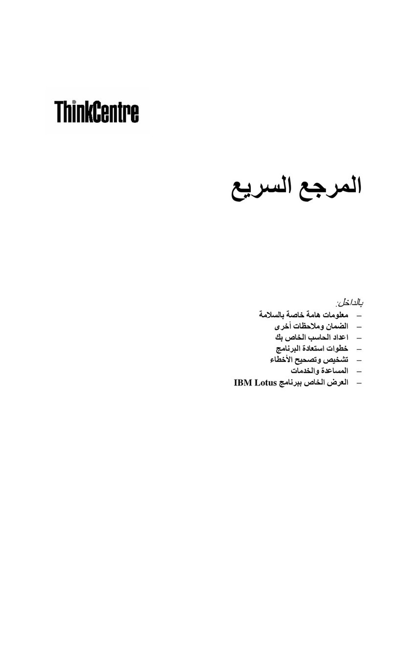Lenovo ThinkCentre M52 User manual