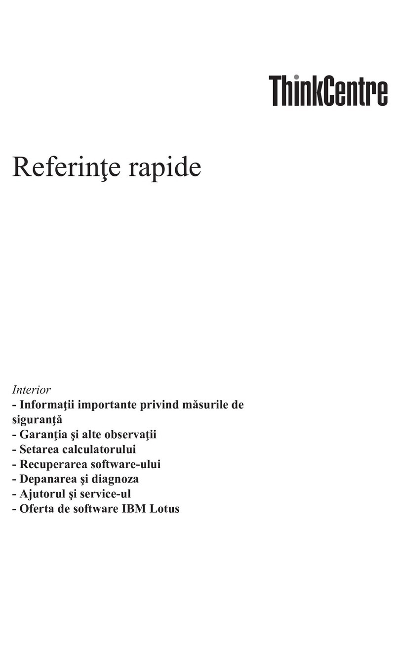 Lenovo ThinkCentre M52 User manual