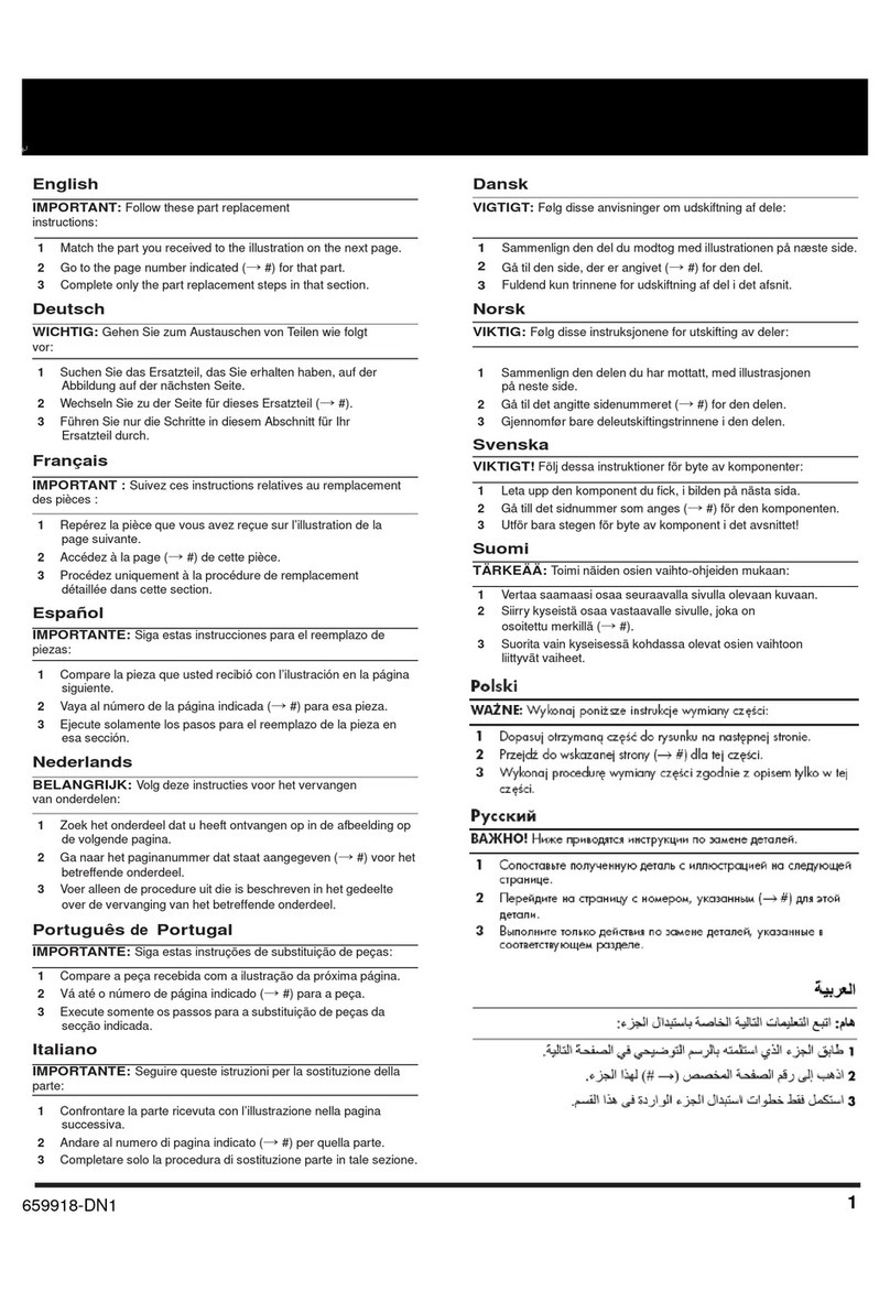 HP Pavilion p2-1000 User manual