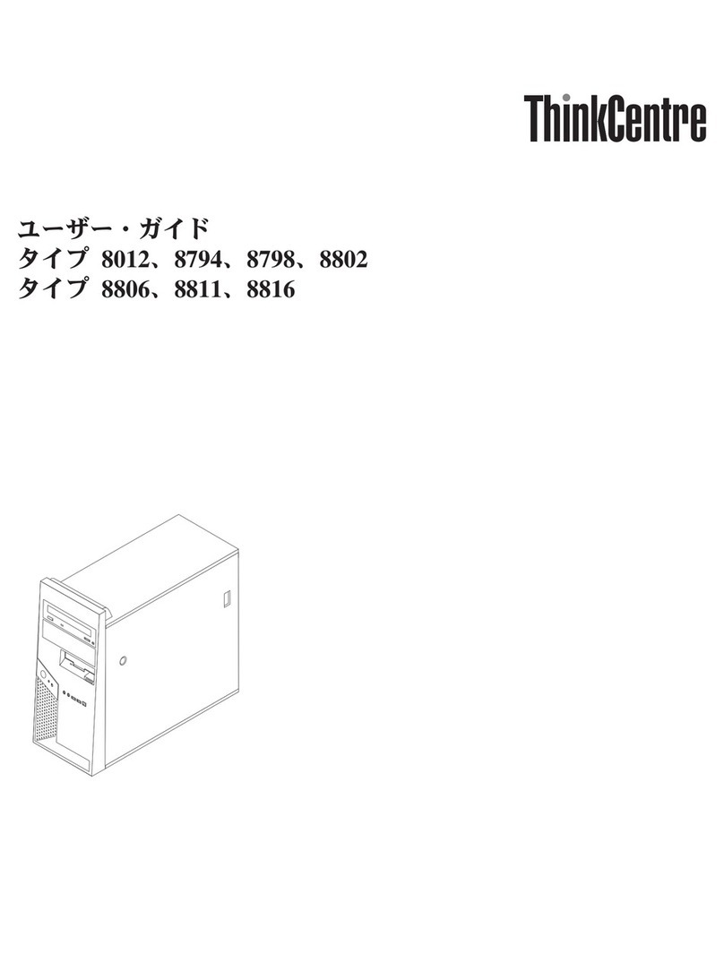 Lenovo ThinkCentre M55p User manual
