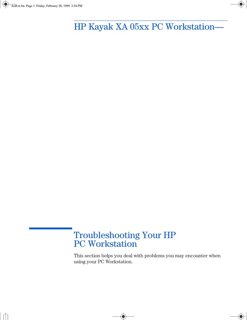 HP Kayak XA 05xx Troubleshooting