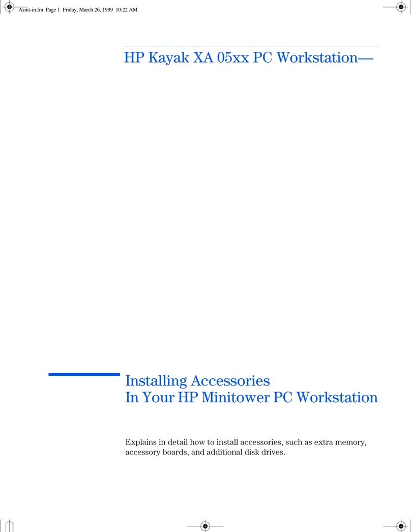 HP Kayak XA 05xx installation guide