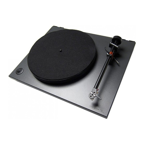 Rega RP1 instructions