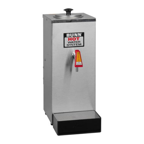 Bunn OHW User manual