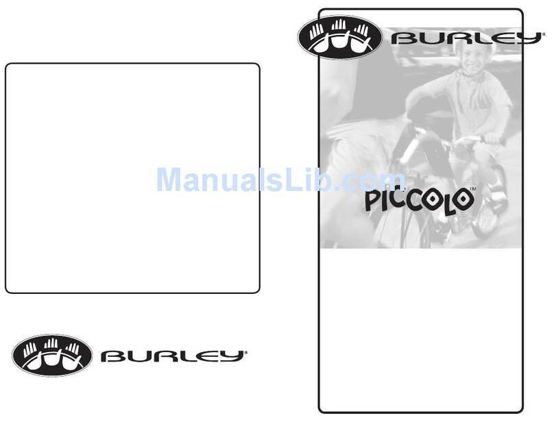 Burley PICCOLO Instruction Manual