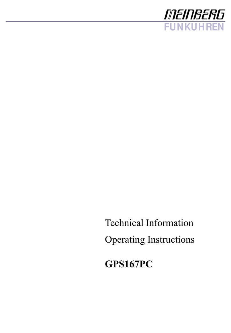 Meinberg GPS167PC User manual