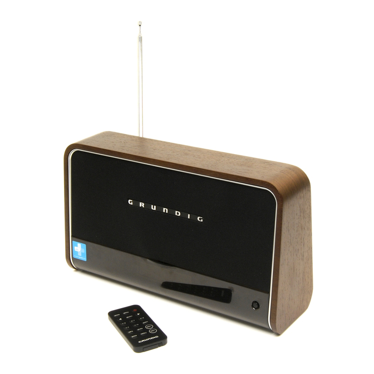Grundig GDR700DAB User manual