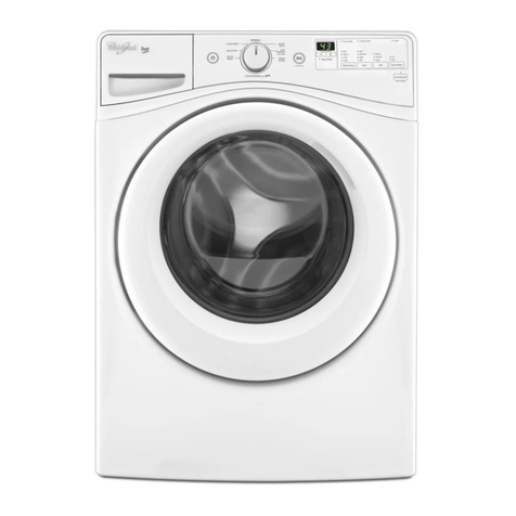 Whirlpool WFW80HEBW Use and care guide