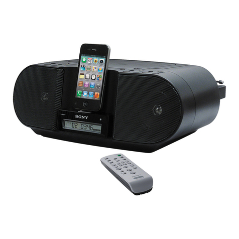 Sony ZS-S3IPBLACKN User manual