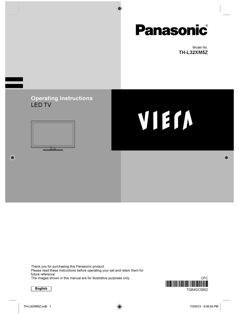 Panasonic Viera TH-L32XM5Z User manual