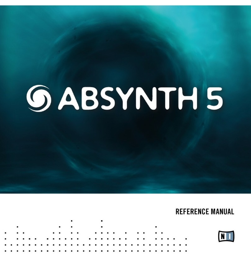 Native Instruments Absynth 5 User manual