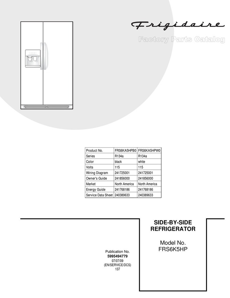 Frigidaire FRS6K5HP Instruction Manual