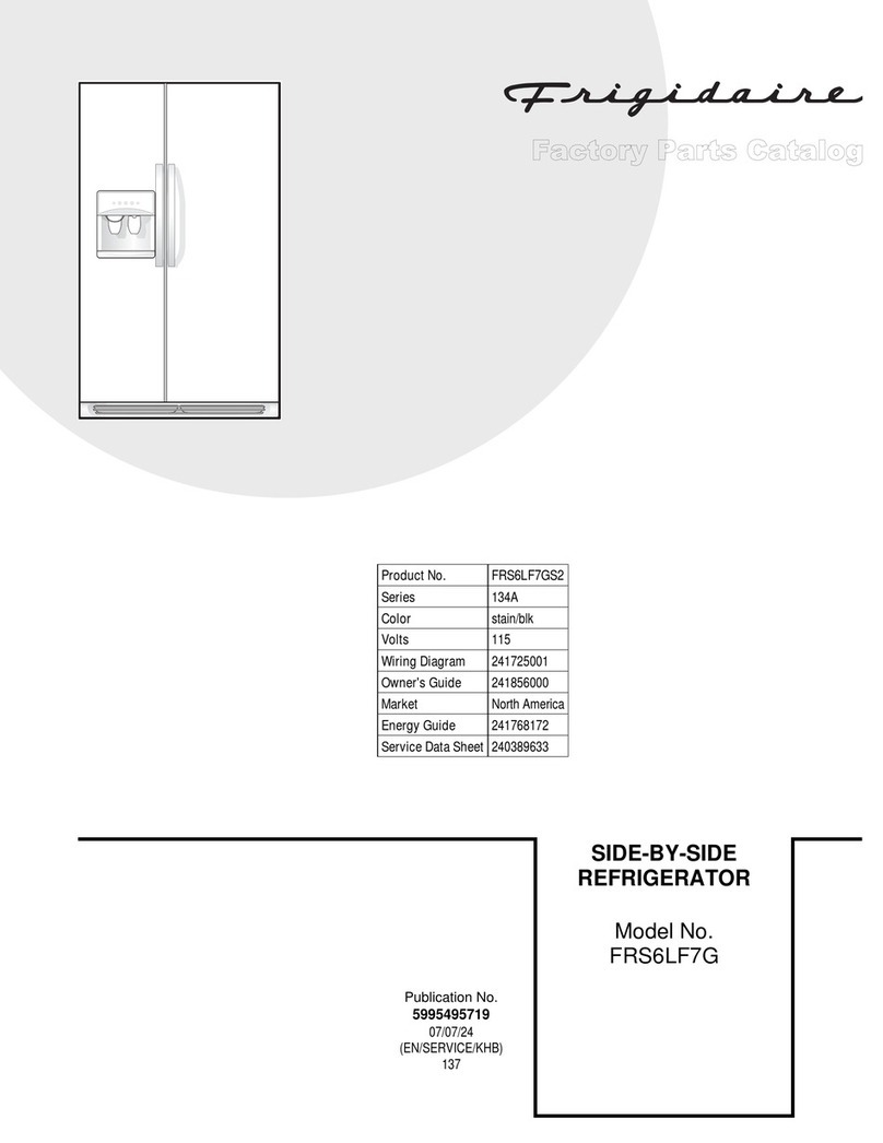 Frigidaire FRS6LF7G parts catalog