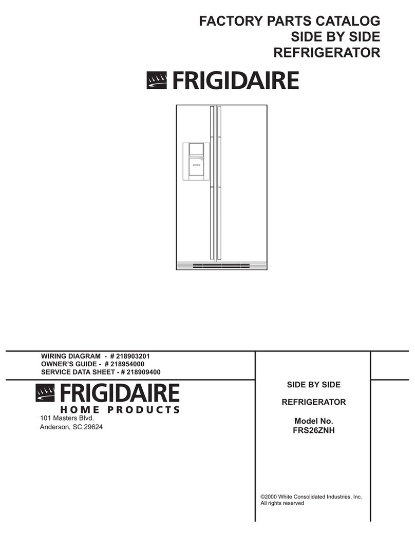 Frigidaire FRS26ZNH User manual