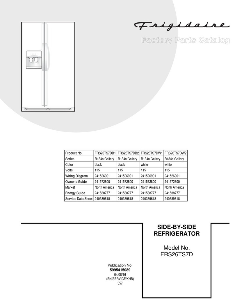 Frigidaire FRS26TS7D Instruction Manual