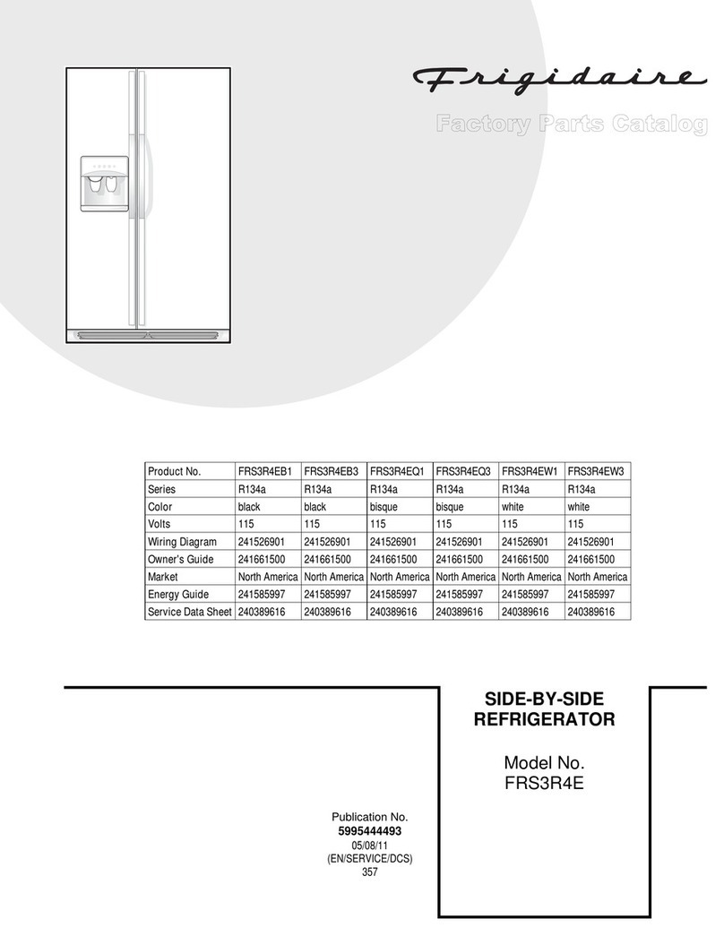 Frigidaire FRS3R4E User manual