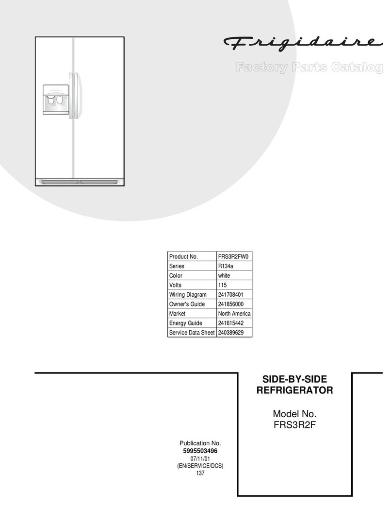 Frigidaire FRS3R2F Instruction Manual