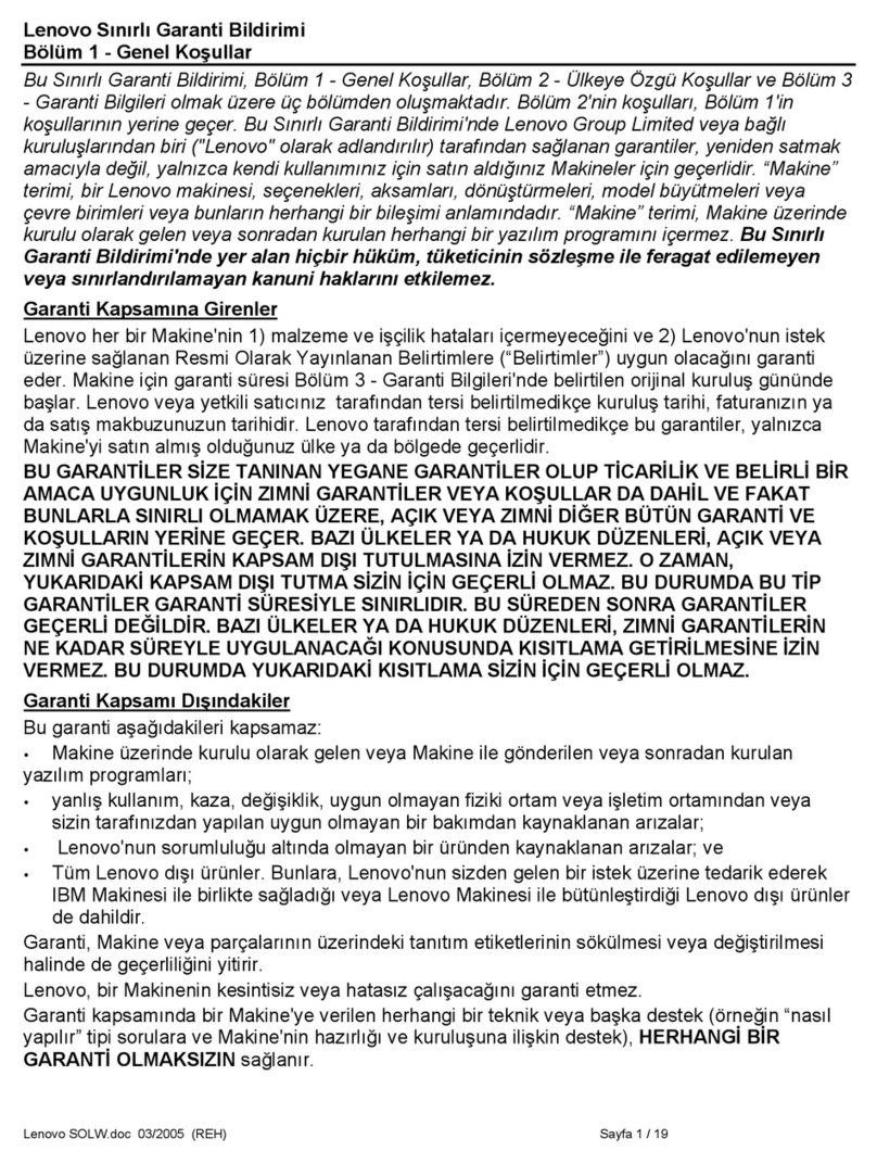 Lenovo ThinkCentre M50e User manual