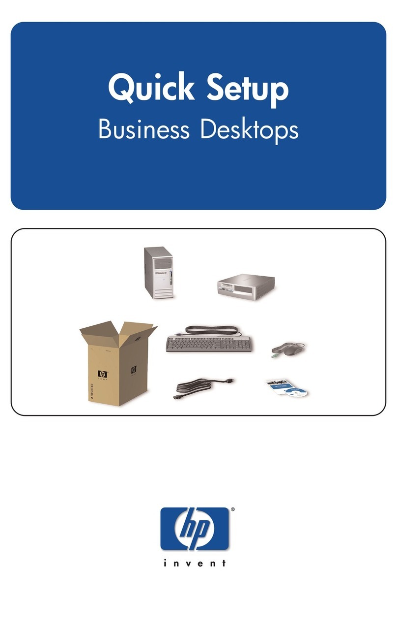 HP dx5150 User manual