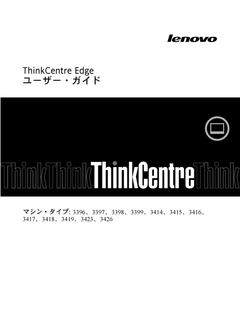 Lenovo ThinkCentre Edge 92z User manual