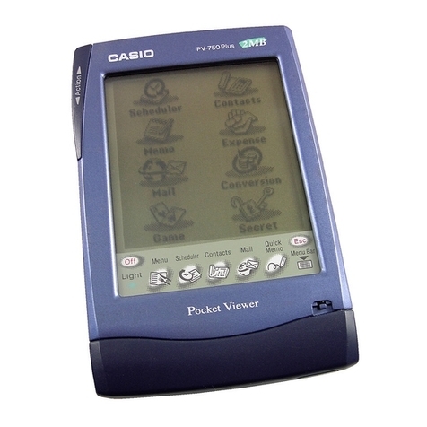 Casio PV-750 Plus Instruction and safety manual Casio PV-750 Plus Instruction and safety manual