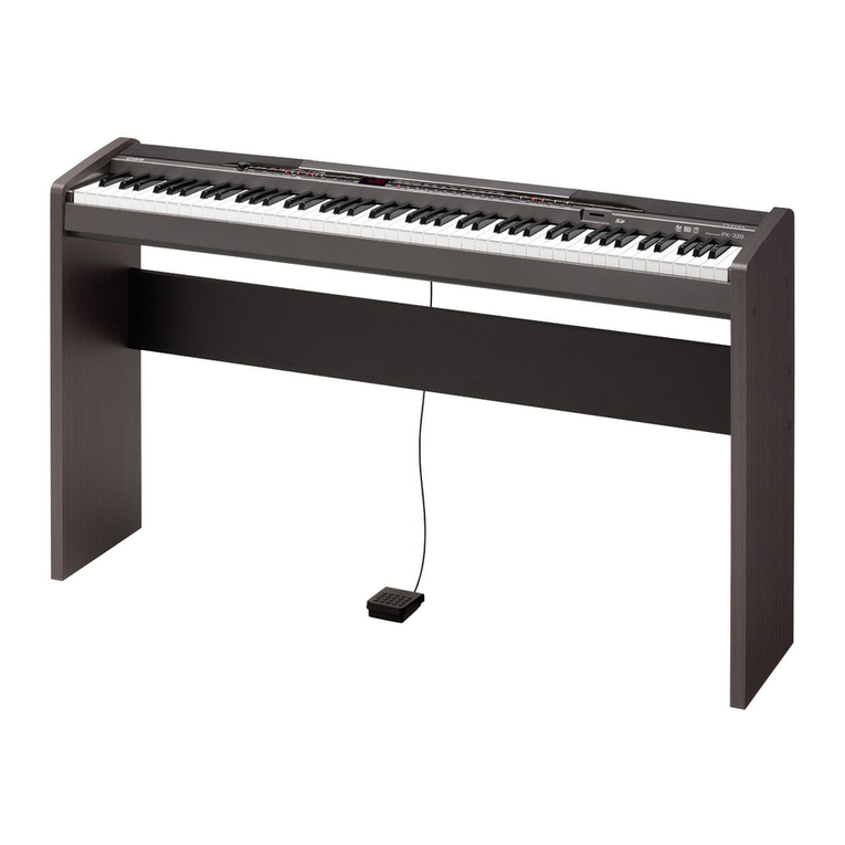 Casio Privia PX-320 User manual
