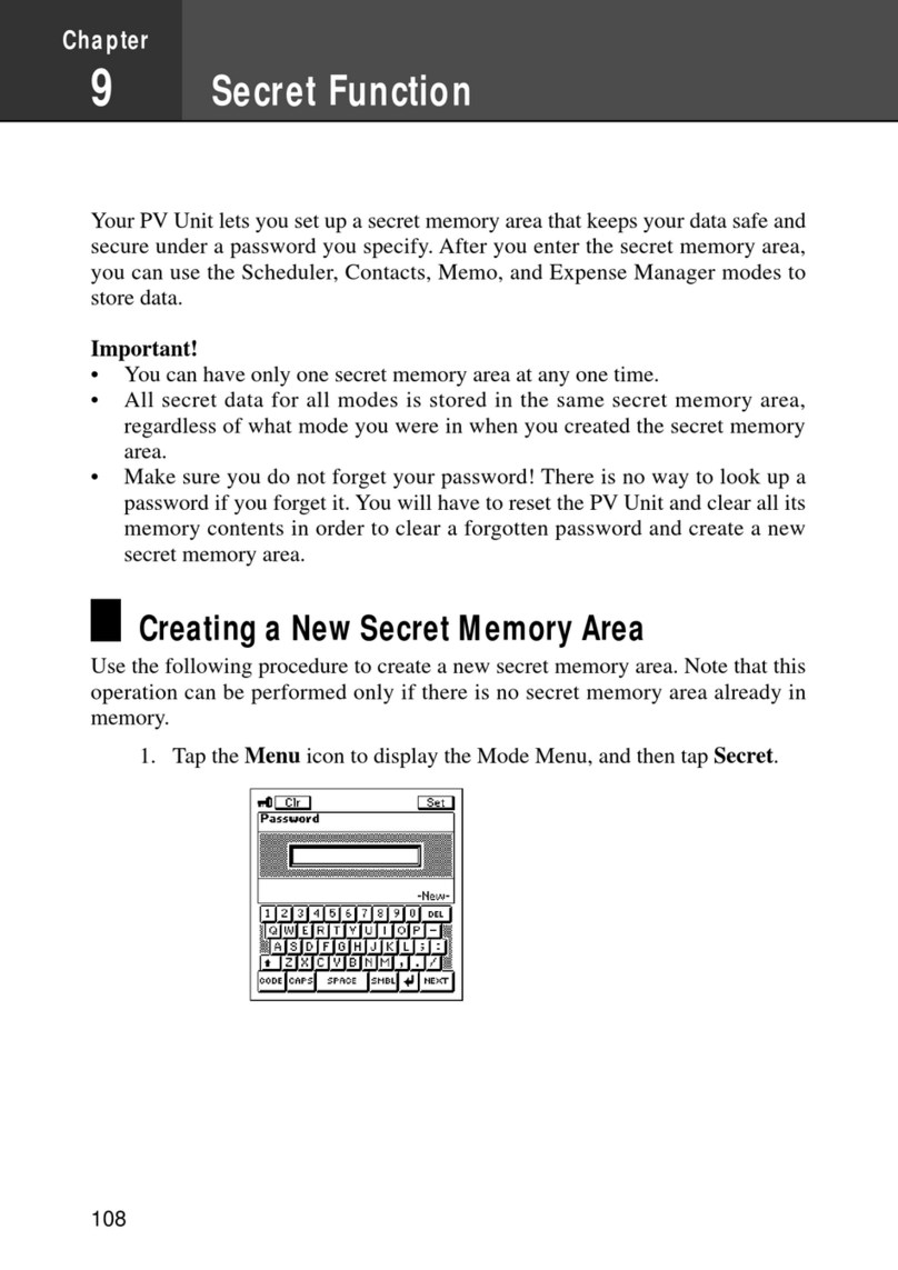 Casio PV-750 Plus Instruction and safety manual