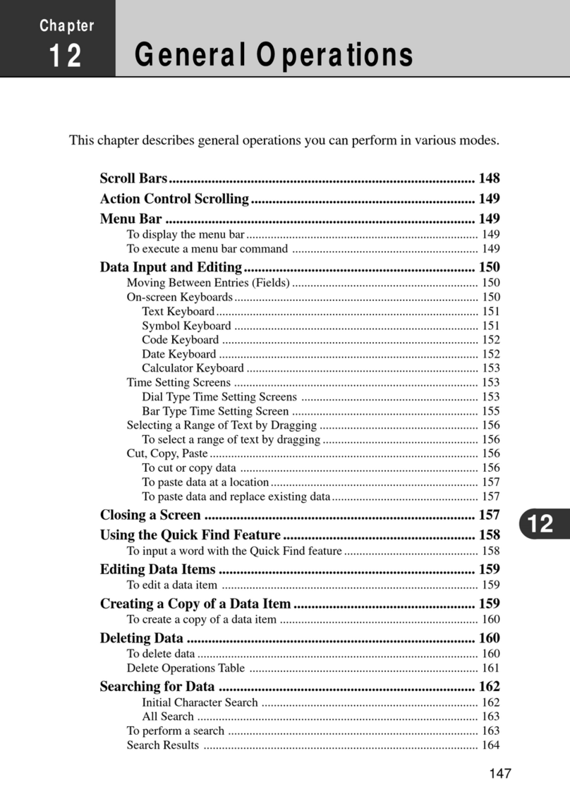 Casio PV-250X User manual