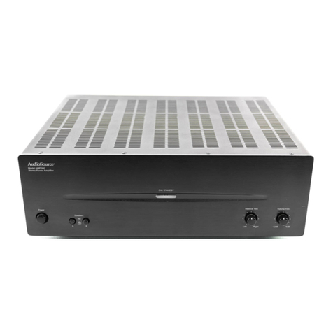 AudioSource Amp 300 User manual
