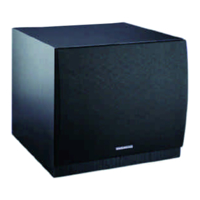 AudioSource SW 12 User manual