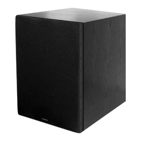 AudioSource SW 15 User manual