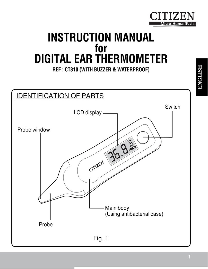 Citizen CT810 User manual
