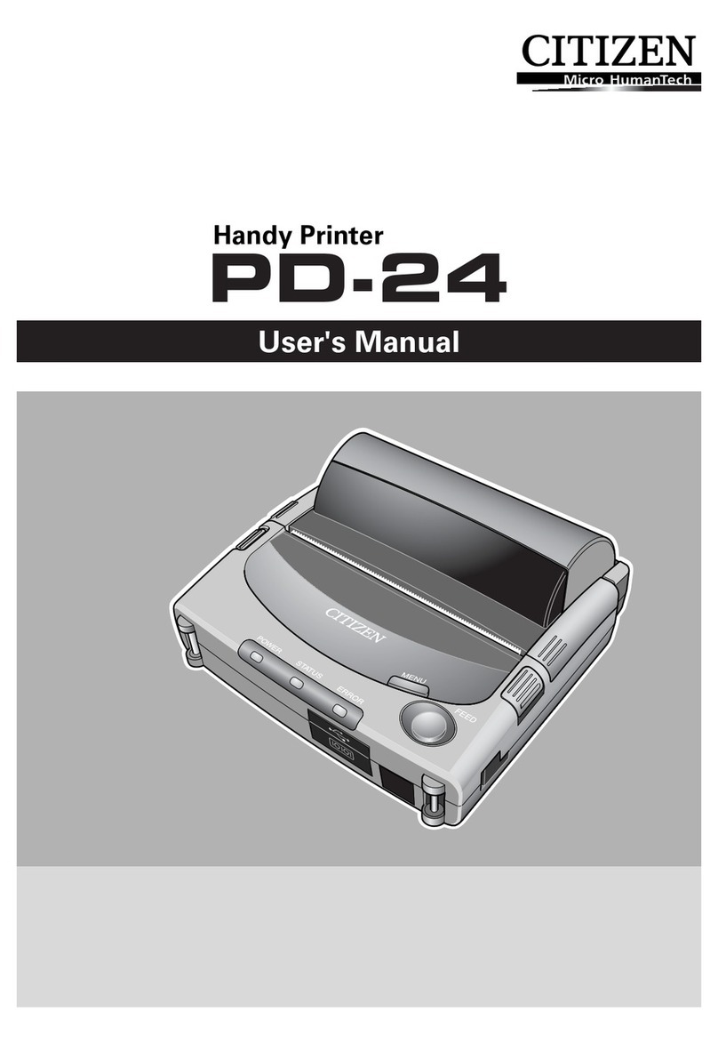 Citizen PD-24 User manual