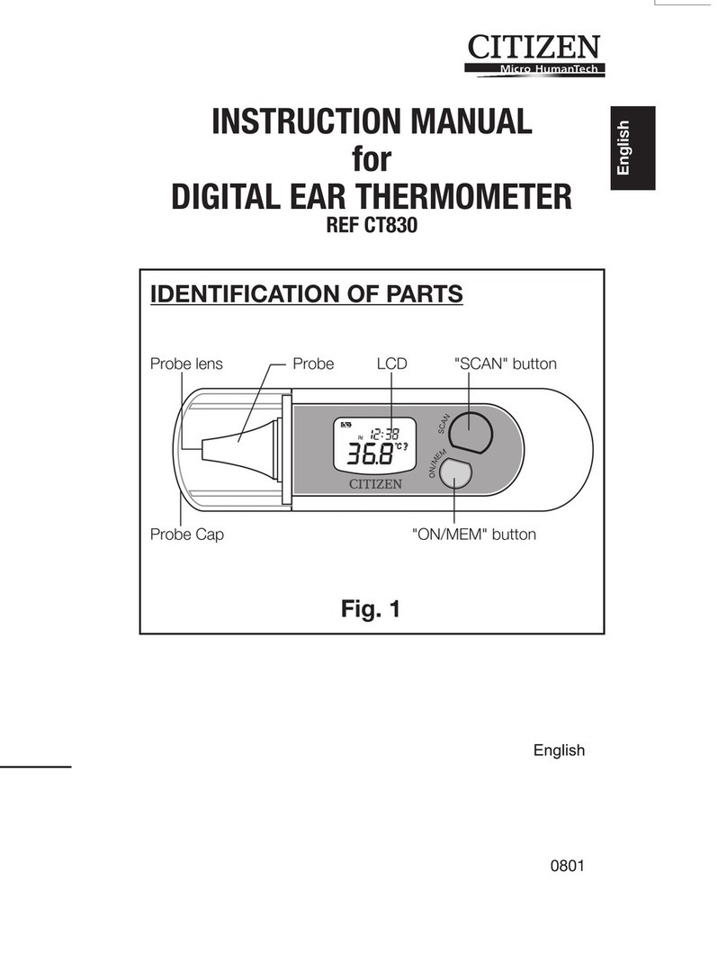 Citizen CT830 User manual