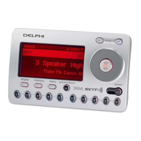 Delphi SkyFi operating guide