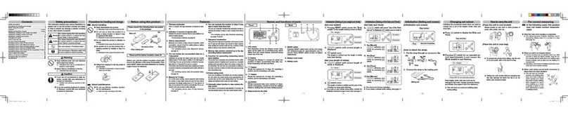 Citizen TW600 instruction manual