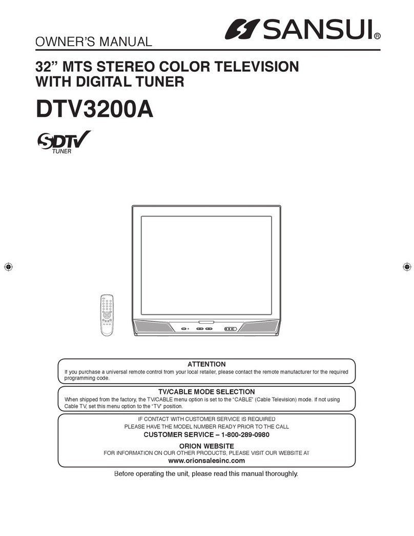 Sansui DTV3200A User manual Sansui DTV3200A User manual